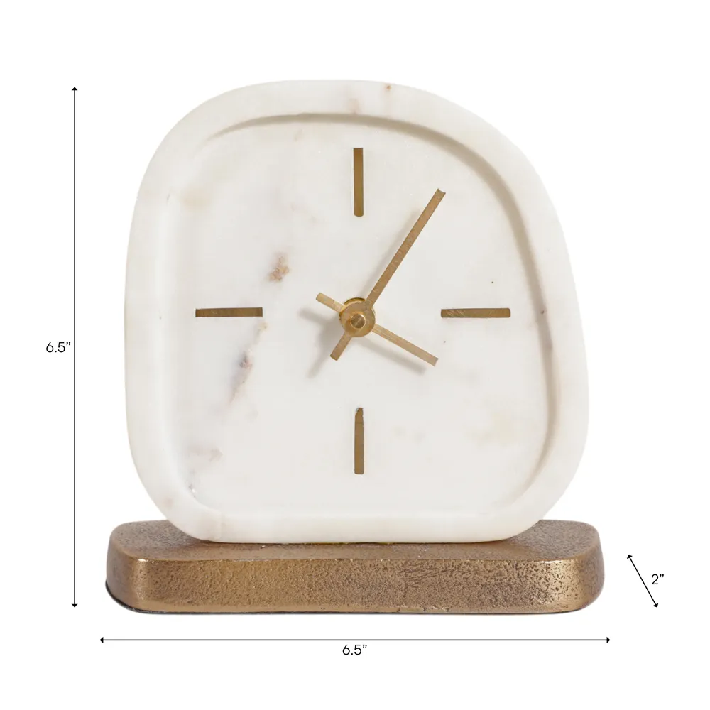 RUBYWIND WHITE CLOCK 7 (IN)