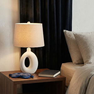 EBBMOOR SET OF 2 WHITE LAMPS 23 (IN) 11
