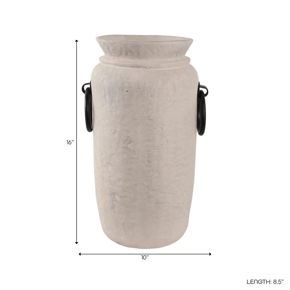 RAEHOLM IVORY VASE 16 (IN)