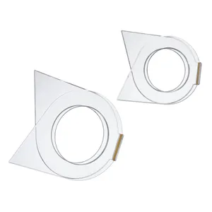 DUNLAPPARK SET OF 2 CLEAR DECOR 10 (IN) 2
