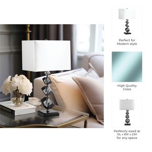 LONDONLEY BLACK LAMP 23 (IN) 11