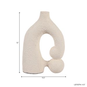 EMMONSHAM WHITE VASE 13 (IN) 10