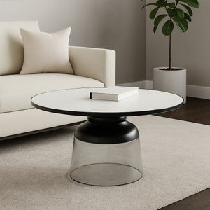 PEARLGROVE CLEAR COFFEE TABLE 17 (IN) 12