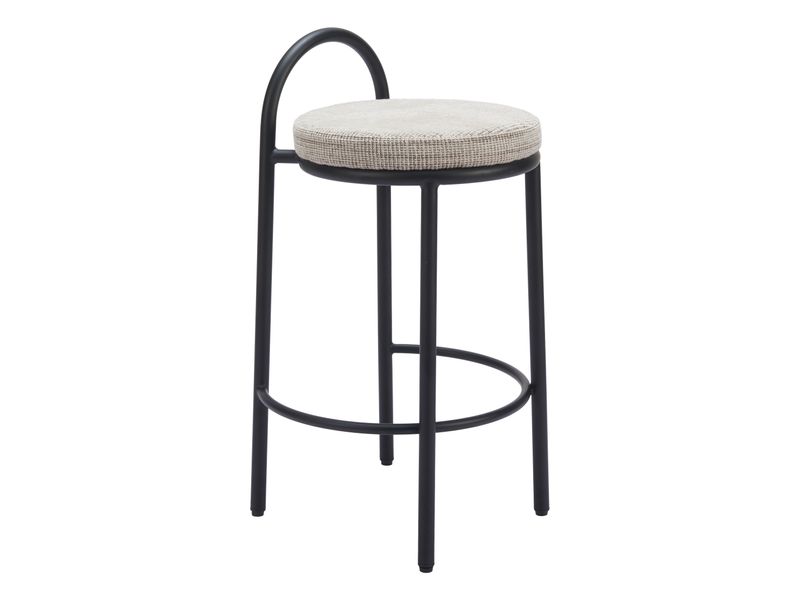 Sisal Counter Stool Beige Tweed 8
