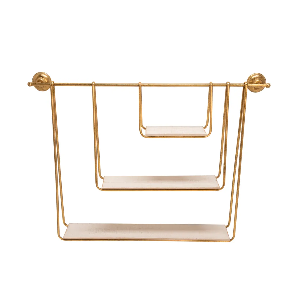 GARANDRUN WHITE WALL SHELF 29 (IN)