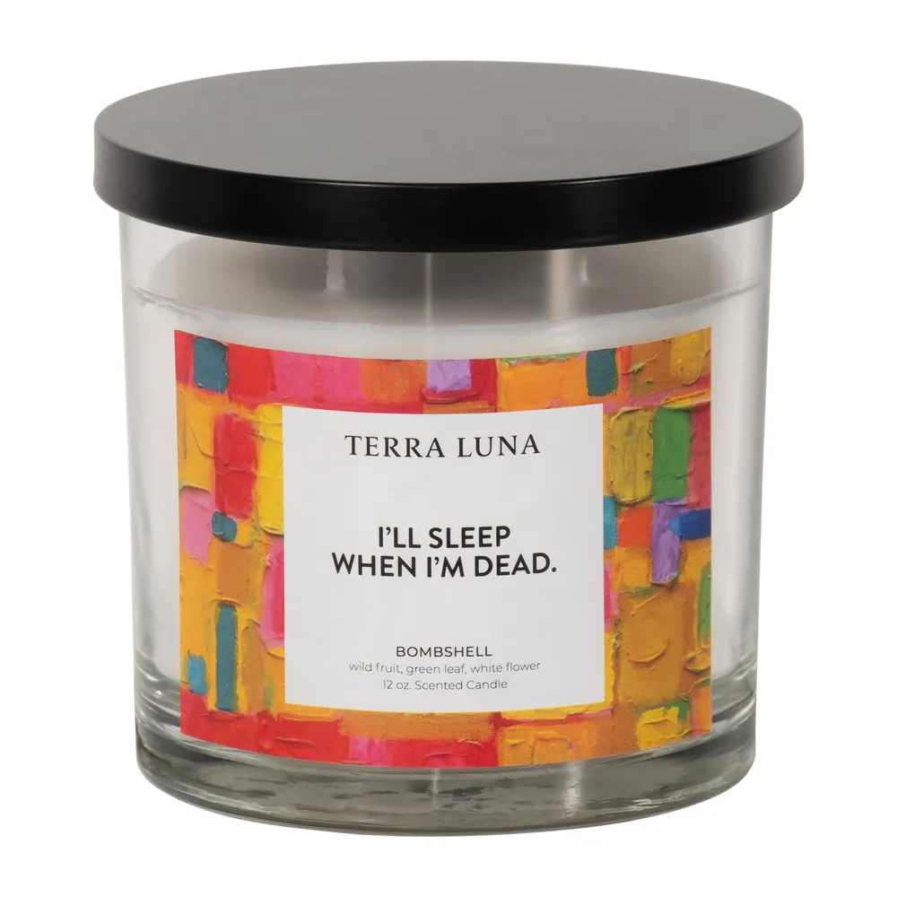 NELSONCROSS SLEEP WHEN I'M DEAD CANDLE 4 (IN)