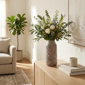 NOLANRUN BROWN VASE 13 (IN) 2