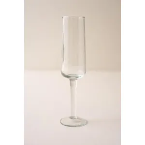 Hammered Glass Champagne Flute 1