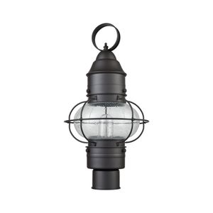 Onion 19'' High 1-Light Outdoor Post Light - Oil Rubbed Bronze 5