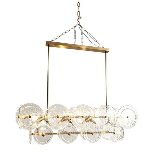 NOLBECK GOLD CHANDELIER 15 (IN)