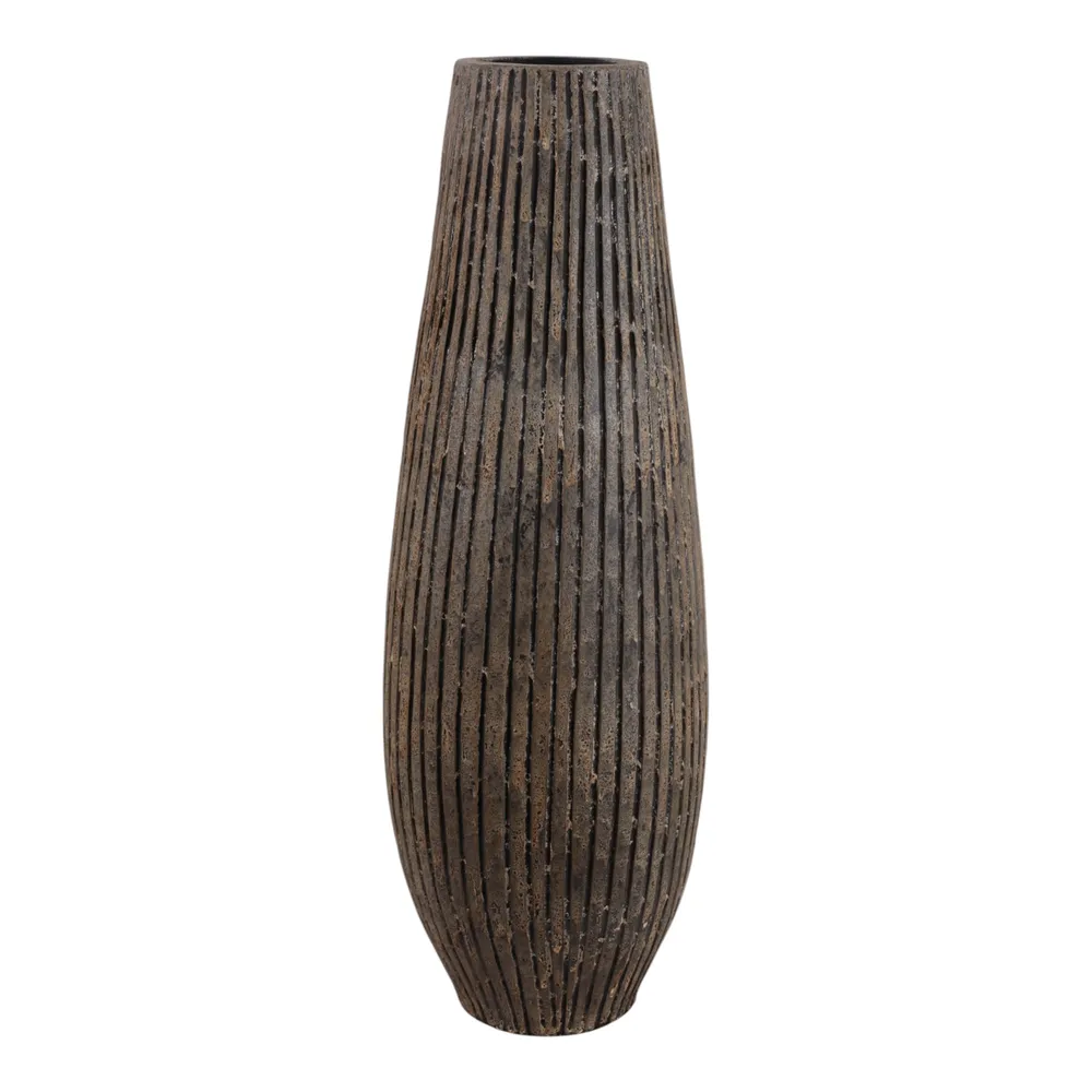 BRAMFORD BLACK VASE 32 (IN)