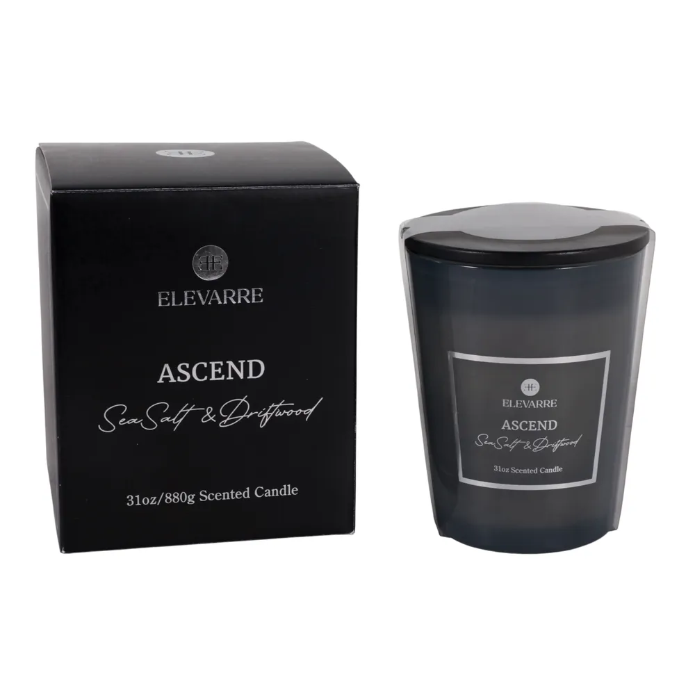 ROWANSTONE ASCEND SEA SALT & CANDLE 7 (IN)