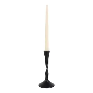 ELMONTVALE BLACK CANDLE HOLDER 8 (IN) 3