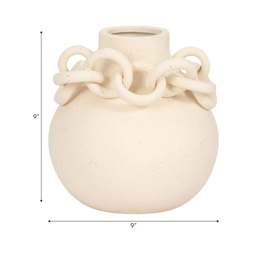 GARSONLAND IVORY VASE 9 (IN)