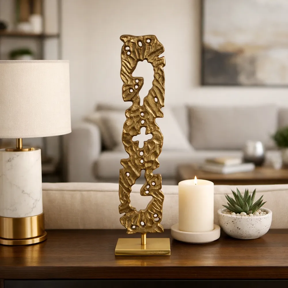 CARLTONHAM GOLD DECOR 28 (IN)