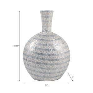 EWINGGATE BLUE VASE 23 (IN) 10
