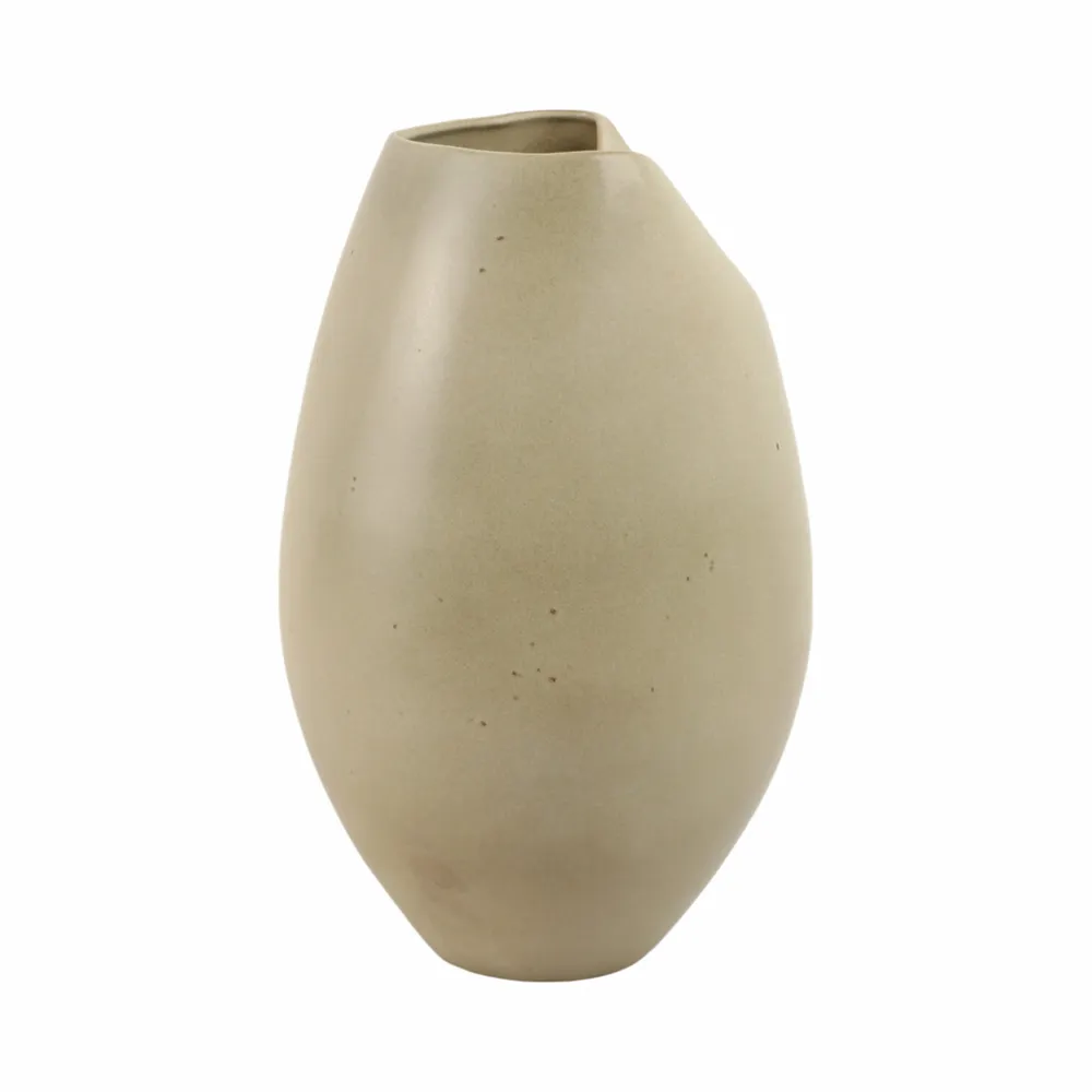 GAIGEMORE BROWN VASE 17 (IN)