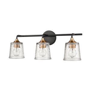 Hamy 23'' Wide 3-Light Vanity Light - Matte Black 3