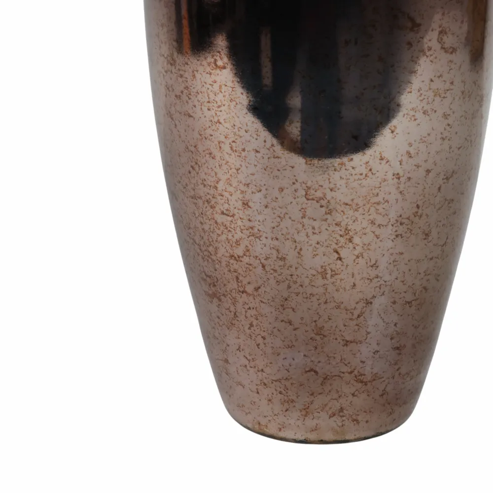 CEDARFORD BRONZE GLASS VASE 22 (IN)