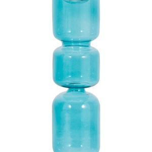 ISLE BLUE CANDLE HOLDER 12 (IN) 5