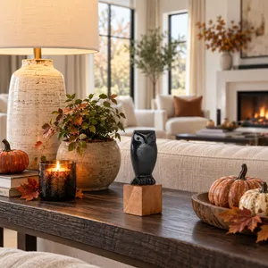 GAVINRUN WHITE DECOR 9 (IN) 2