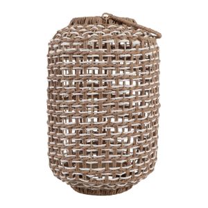 LARKSIDE BROWN LANTERN 17 (IN) 5
