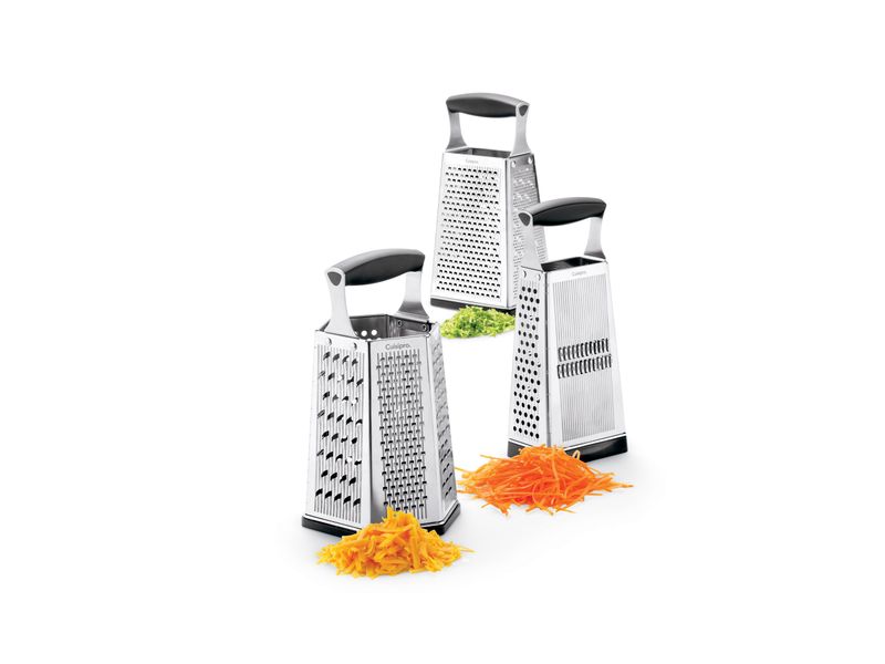 CUISIPRO Grater, 6-Sided Box, SGT, 9.5"/24.1cm 3