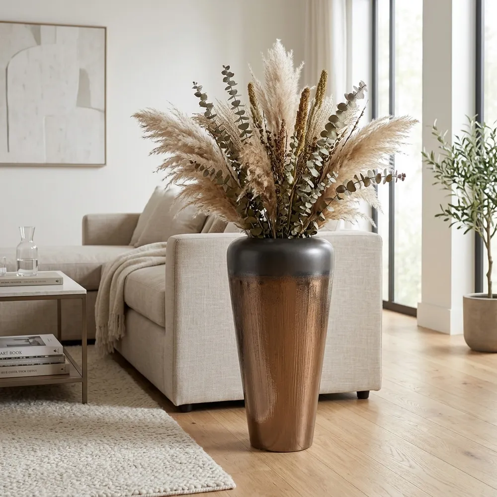ELMWICK BRONZE VASE 24 (IN)