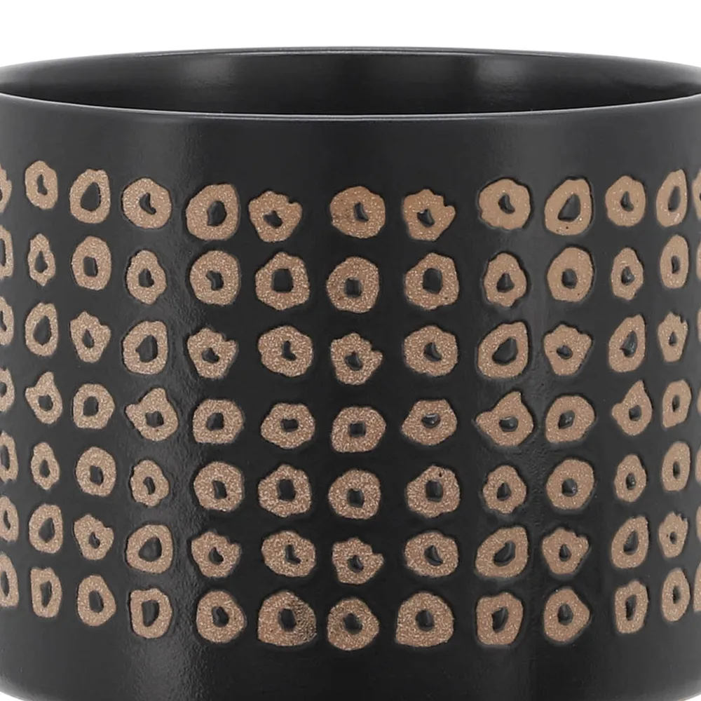 TANNERHAM SET OF 2 BROWN PLANTER 11 (IN)