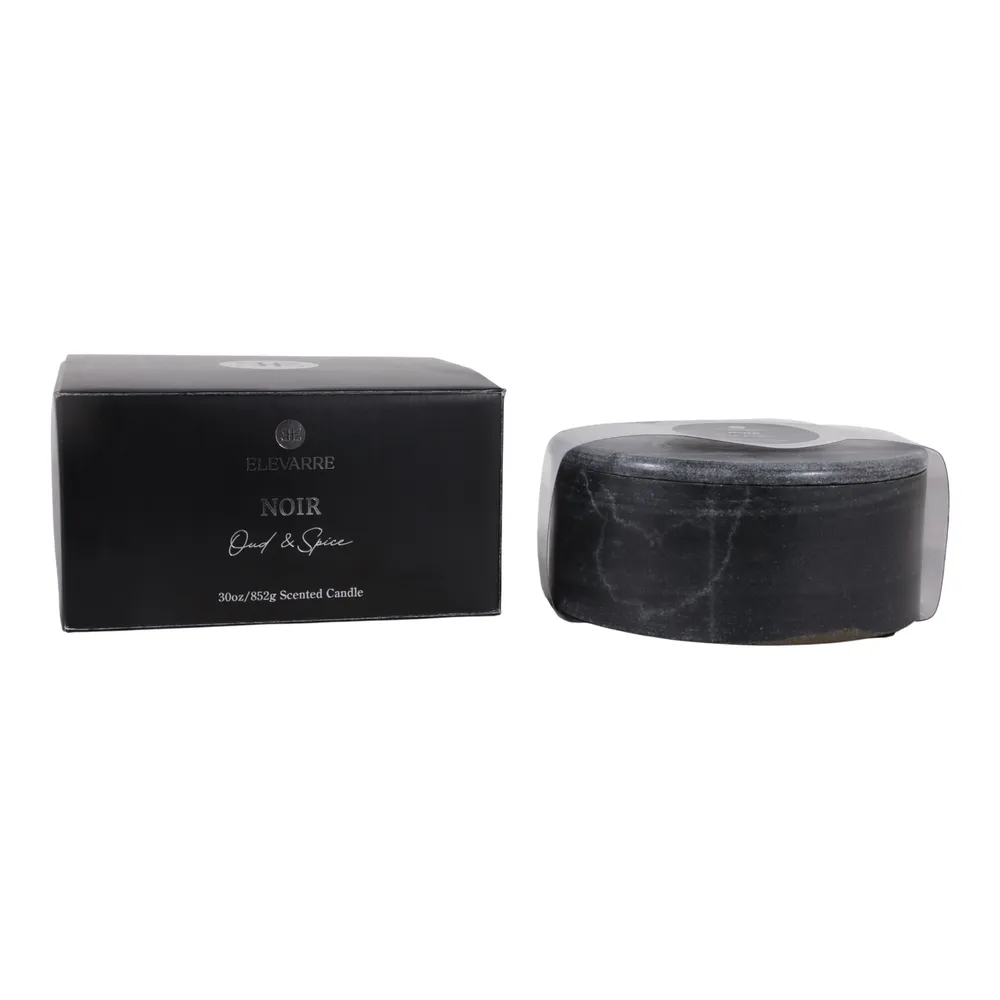 CASEYVALE GRAY CANDLE 4 (IN)