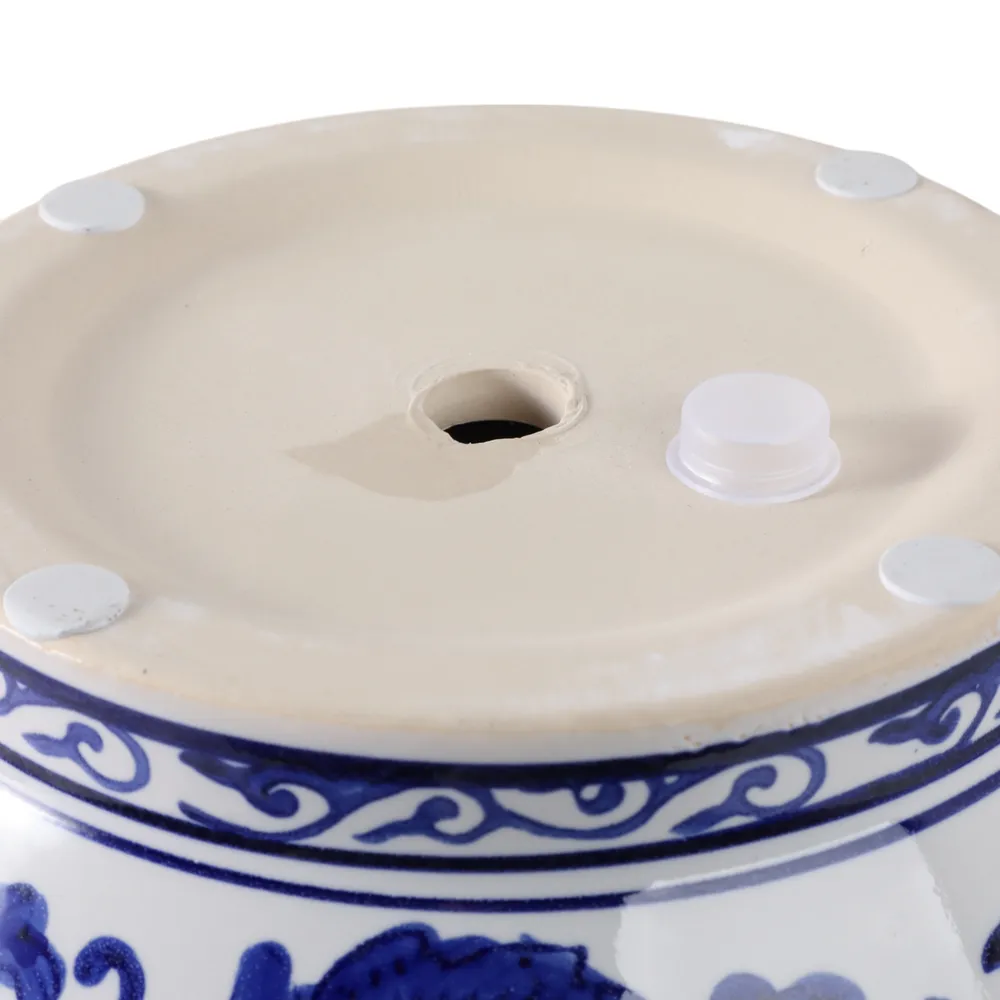 ROYBROOK SET OF 2 BLUE PLANTER 6 (IN)