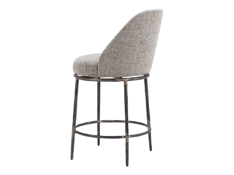 Nordhavn Swivel Counter Stool Gray 6