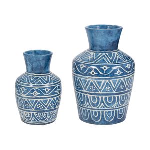 DOYLEROSE BLUE VASE 12 (IN) 8