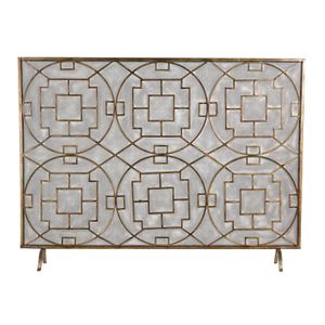 Geometric Firescreen 5