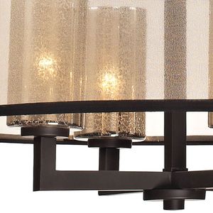 Diffusion 24'' Wide 4-Light Chandelier - Oil Rubbed Bronze 3