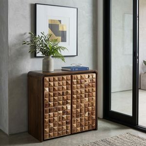 Teakwood 33"W Side Cabinet — Premium Decor SD