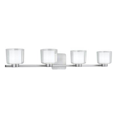 Alexus 34″ Wide 4-Light Vanity Light - Brushed Nickel