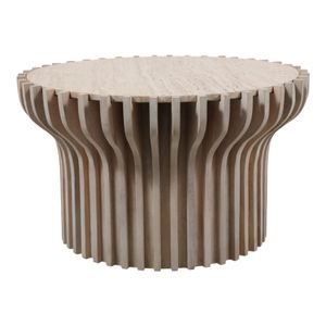 INGRIDBEACH WHITE COFFEE TABLE 19 (IN) 1