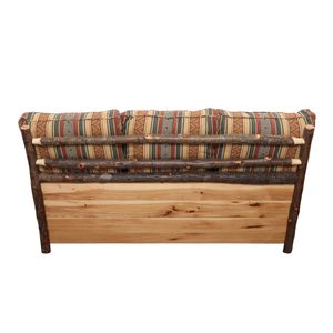 Hickory Log  Shenandoah Sofa - Customer Fabric - Seat:  Fabric TBD;   Backrest:  Fabric TBD 8