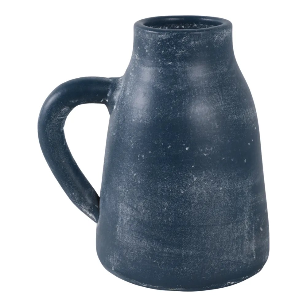 SHERMANCLIFF BLUE VASE 9 (IN)