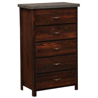 WoodShop Five Drawer Chest - Premium Line - Hardware Choice:  TBD