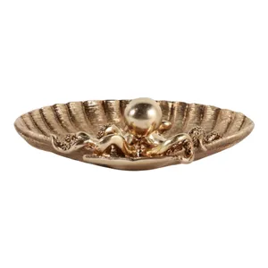 HANKWOOD GOLD TRINKET DISH 4 (IN) 6