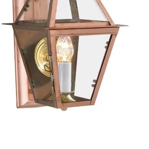 Olde Colony 22'' High 1-Light Outdoor Sconce - Copper 4