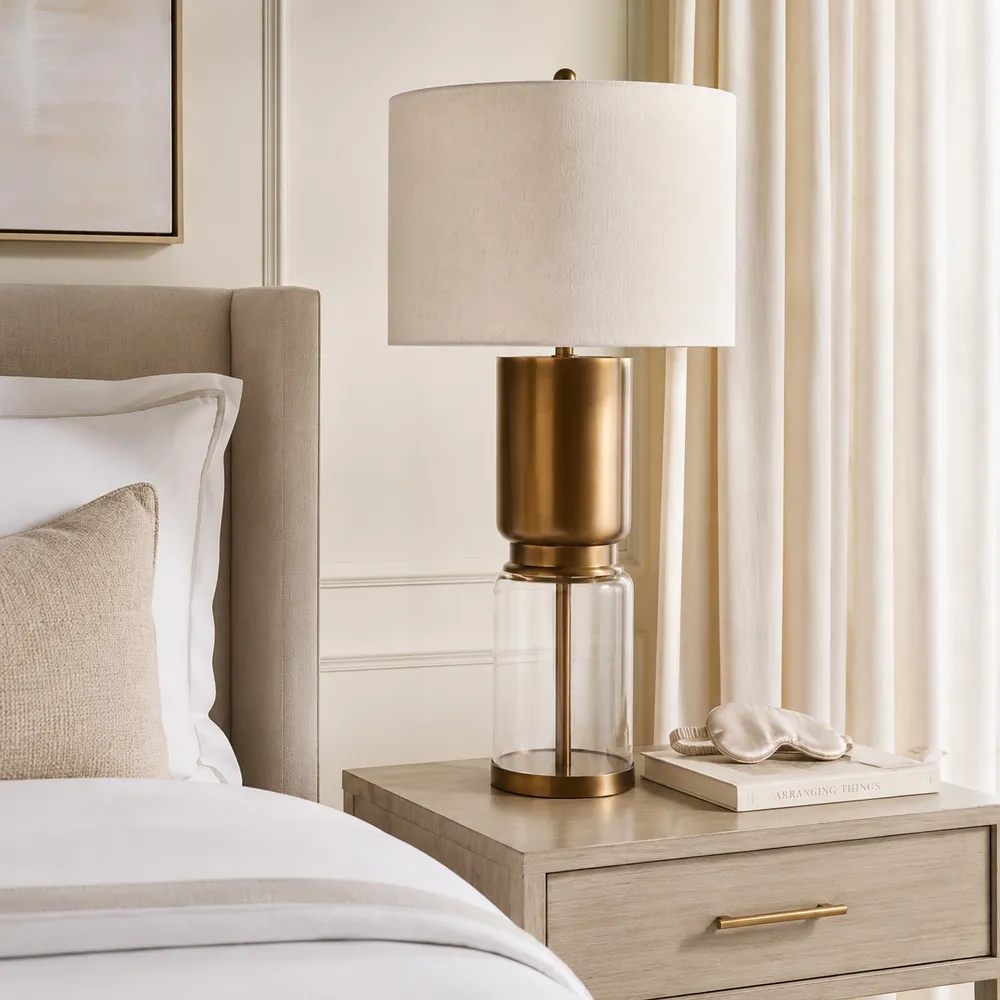 CALTONHOLM BROWN LAMP 27 (IN)