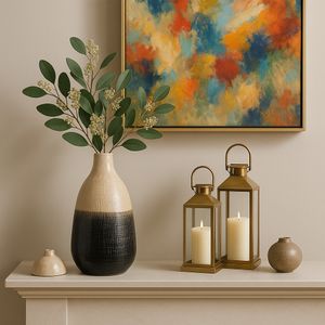 JANERUN IVORY VASE 12 (IN) 11