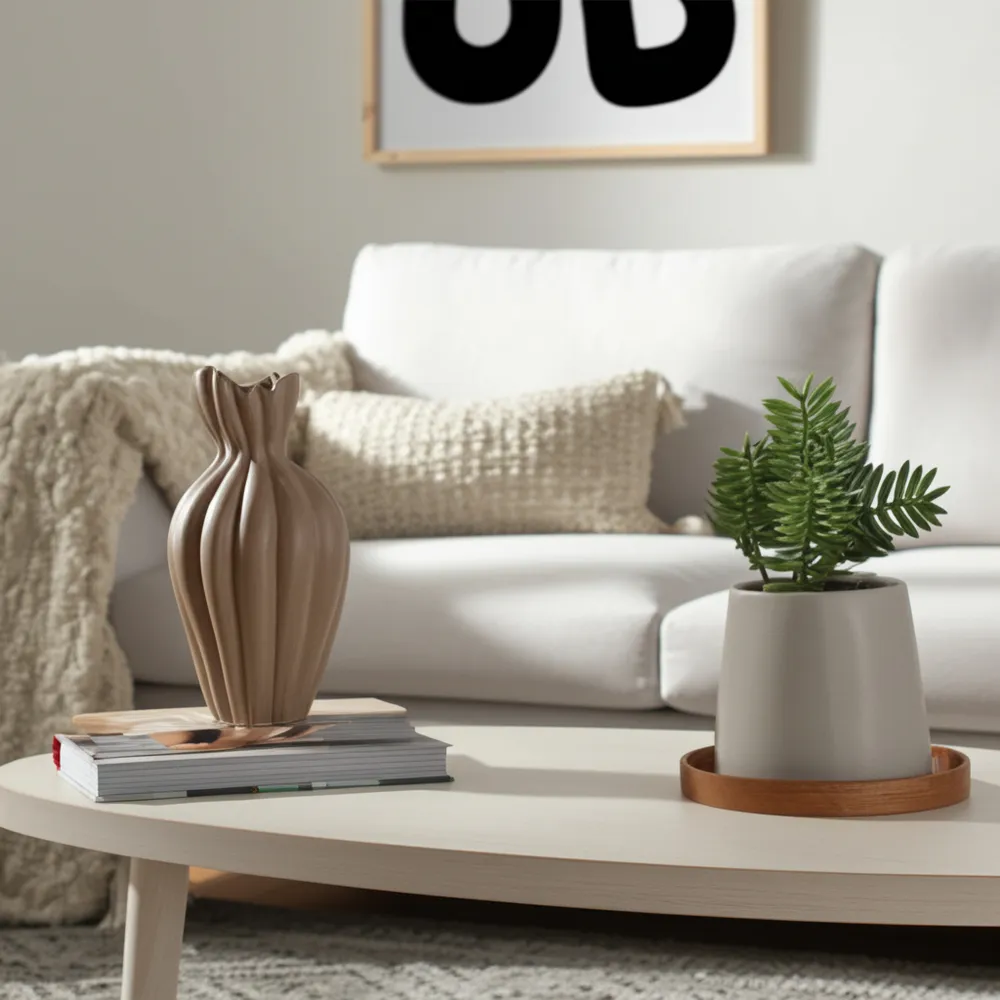 ERWINGROVE BROWN VASE 14 (IN)