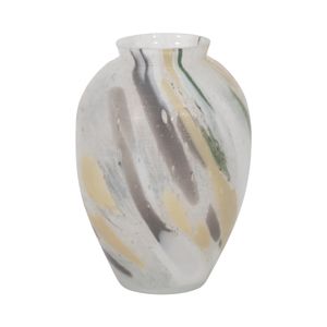 CHATHAMCREST IVORY GLASS VASE 9 (IN) 5