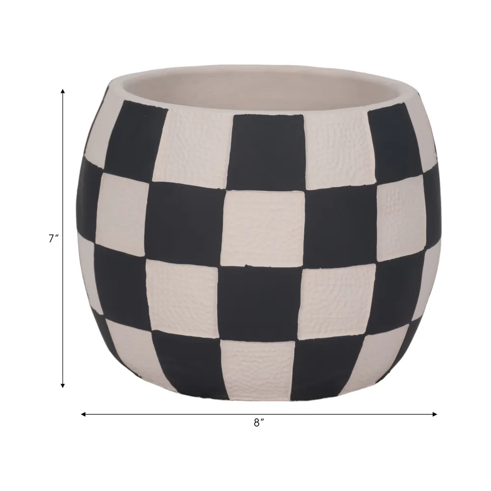 PAXTONSHAW BLACK PLANTER 7 (IN)