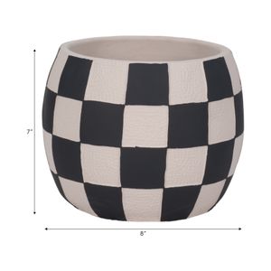 PAXTONSHAW BLACK PLANTER 7 (IN) 9