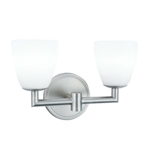 Chancellor 11'' Wide Integrated LED Vanity Light - Brushed Nickel 1